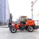 10000lbs Industrial All Terrain Electric Forklift 5Mph Travel Speed