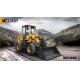 Multifunctional 2.5 Ton Wheel Loader 2400rpm With 1.1m3 Bucket