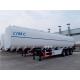 durable frame 3 axles alloy steel fuel tanker trailer on sale