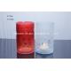 Perfect design glass candle holder for decoration, hurricance glass