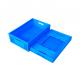 Stacking Design Collapsible Plastic Box For Grocery Food / Garment Companies