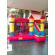 Golden Combo Inflatable Bouncer Slide UV Resistance Indoor Bounce House