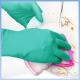 Green Disposable Nitrile Gloves For Automotive Oil And Grease Resistant