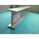 Silver Durable Tough FRP I-Beam , Reinforced Fiberglass I Beams