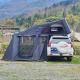2025 New Anti-UV Side Open Hard Shell Vehicle Roof Top Tent Spacious Camping Tent