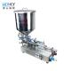 Desktop Cream Paste Filling Machine With Heating Hopper For Cream Paste Material Filling