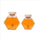 Wooden Dripper Heat Resistant Hexagon Glass Honey Jar