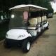 White Lithium 48 Volt Electric Golf Cart 8 Seater Custom