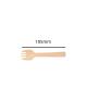 105mm Mini Disposable Wooden Forks And Spoons Knives For Canapes