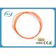 Simplex Single Mode Fiber Optic Patch Cord Low Insertion Loss 0.9mm