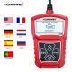 Easy Use 7 Languages OBDII 12V Car Diagnostic Scanner KONNWEI Kw309