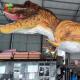 18m Giant Animatronic Waterproof T-Rex Dinosaur Model For Outdoor Exhibition