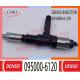 Komatsu PC600 Excavator Common Rail Fuel Injector 6261-11-3100 095000-6120