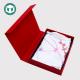 Pink 128gram 4C CMYK Magnetic Closure Gift Box For Clothing
