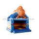 Novel lovely fish shape commercial inflatable combo for sale