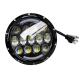 8.5 Kg DRL Round 7 Inch Headlight 79 * 27 * 32 Cm Apply To Philips Jeep Wrangler