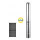 4LCII Series Solar Water Pumping System , Solar Water Sprinkler Plastic Impeller