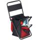 Folding Stool Backpack Insulated Cooler Bag, Collapsible Camping Hunting Fishing Multifunction Chair Front Pocket