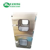 Customized Size Cleanroom Pass Box Mini Pass Window With Perspective Window