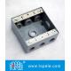 Electrical Boxes For Branch Circuit Wiring Aluminum Die Cast Weatherproof Box / Two Gang Electrical Outlet Box