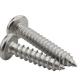 Carbon Steel Pan head micro screw DIN7981 self tapping screw with blue white zinc plated