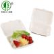 Disposable Eco Friendly Food Containers FDA Biodegradable Clear Clamshell Containers