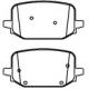 10mm Volkswagen Brake Pad Set 7M3698151A For Front And Rear Position