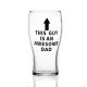 Lead Free High Quality Crystal Clear Beer Glass Mug Custom Glass Modern Style