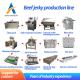 Saline Injection Meat Processing Machines Drying Frying Beef Jerky Cutting Machine