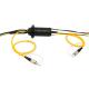 Fiber Optic Rotary Joints 23dBm IP40 50mm Gold to Gold 2000rpm Optic slip ring