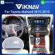 Viknav Linux System For Toyota Alphard 2015-2019 Decoder Box Wireless Apple CarPlay Android Auto