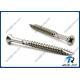Stainless Double Countersunk Head Pozi Drive Knurled Shank Decking Screw