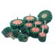 2inch 3inch Non Woven Abrasive Drill Buffing Wheels Red Fine Green Coarse 1/4 Inch Shank