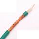KX7 Green PVC 75 Ohm Coaxial Cable Bare Copper for CCTV Camera 500M Wooden Drum