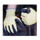 Automotive Industry Yellow Elastic Protective Secutiry Cut Proof Gloves With Black Sandy Nitrile