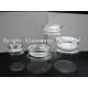 beautiful design round glass jars and lids for wholesale
