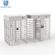 Biometrics Recognition RFID Full Height Turnstile Gate Rugged Revolving Tow Door