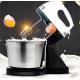 Kitchen Dough Kneading Stand Food Mixer Egg Beater Hand Mixer With Mixing Bowl