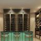 Constant Temp Controlled Wine Storage Cabinets Metal Frame Glass Door