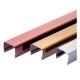 U Shape Stainless Steel Tile Trim For Wall And Ceiling Decoration