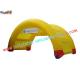 Yellow color Inflatable advertisement arch rip-stop nylon material