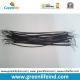 TPU Cord 1.2MM Unextended Length 30CM Black Nylon String 5CM Height on Two Ends Stop-drop Coil Lanyards