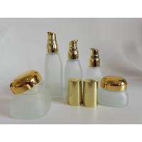 Customized Size Empty Cream Container , Round Cosmetic Lotion Bottles