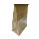 Soft Customized Flat Bottom Pouch Dry Lamination With Tin Tie for bread