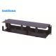 High Durability Network Rack Cable Management Three Holes For Wire Entry