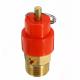 Small Brass Safety Relief Valve 1/4 BSP 120PSI Pressure Release Regulator