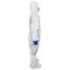 Waterproof Conjoined S-4XL Disposable PP Coverall / Disposable Medical Suit