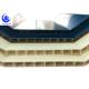 Durable Corrugated Hollow Twin Wall Roofing Sheets PVC Plastic Tiles