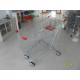 Zinc Plated 240L Supermarket Shopping Carts with Q195 Low Carbon Steel Material