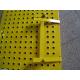 Yellow Scaffolding Ladder Steel Trap Door / Ladder Access Hatch Door For Construction